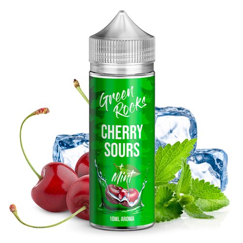 Green Rocks by Drip Hacks - Cherry Sours - 10ml Aroma...