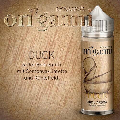 Kapkas - Origami - Duck - 10ml Aroma (Longfill) // German...
