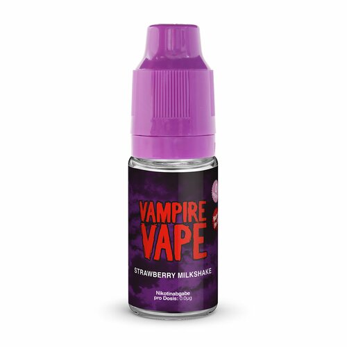 Vampire Vape - Strawberry Milkshake - 10ml // Steuerware