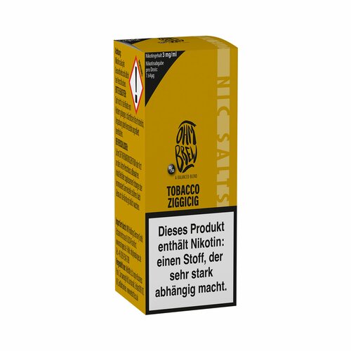 Ohmbrew - Tobacco Ziggicig - Nikotinsalz - 10ml // Steuerware