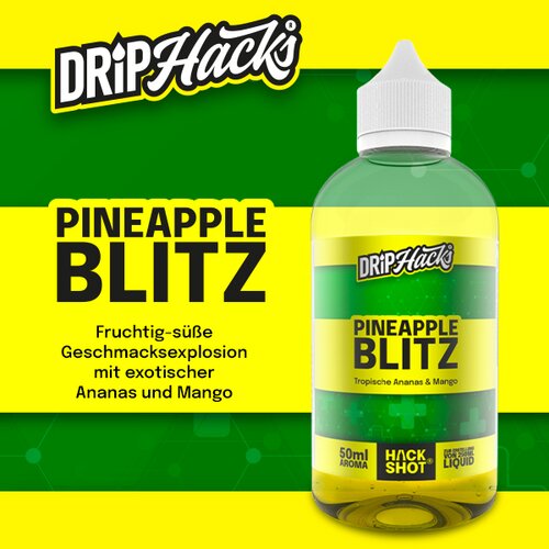 Drip Hacks - Pineapple Blitz - 50ml Aroma (Longfill) // Steuerware