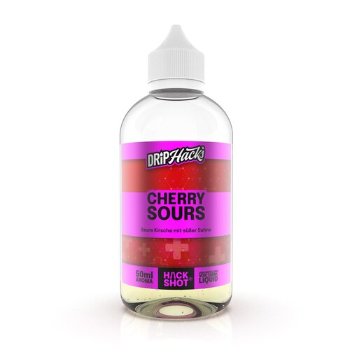 Drip Hacks - Cherry Sours - 50ml Aroma (Longfill) //...