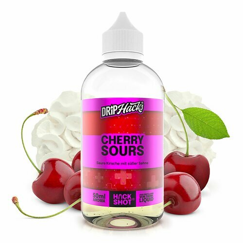 *NEU* Drip Hacks - Cherry Sours - 50ml Aroma (Longfill) // Steuerware