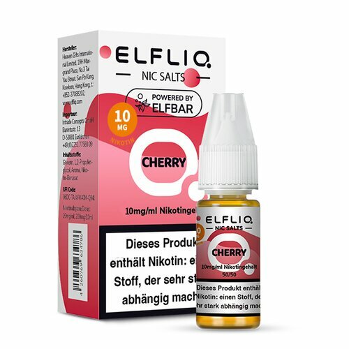 *NEU* ELFLIQ - Cherry - 10mg/ml - Nikotinsalz // Steuerware