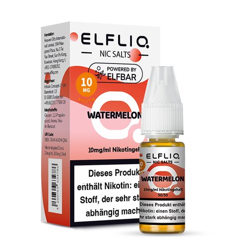 *NEU* ELFLIQ - Watermelon - 10mg/ml - Nikotinsalz // Steuerware
