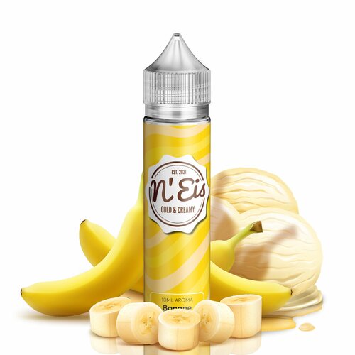 nEis - Banane - 10ml Aroma (Longfill) // German Tax Stamp