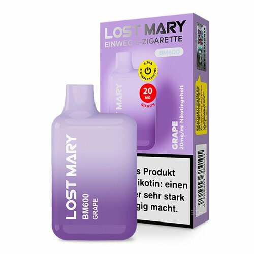 ELF Bar - Lost Mary - Grape - 20mg/ml // German Tax Stamp