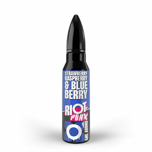 PUNX by Riot Squad - Strawberry, Raspberry & Blueberry - 5ml Aroma (Longfill) // Steuerware