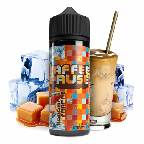 *NEU* Kaffeepause - Karamell Frappé Ice - 10ml Aroma (Longfill) // Steuerware