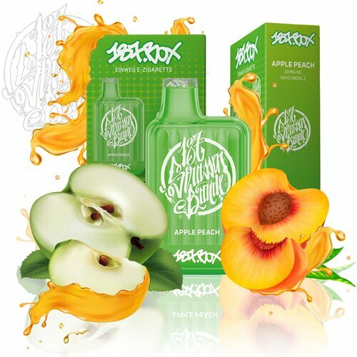 187 Box - Apple Peach - 20mg/ml (Kindersicherung) // Steuerware