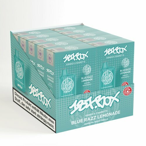 187 Box - Blue Razz Lemonade - 20mg/ml (Kindersicherung) // Steuerware