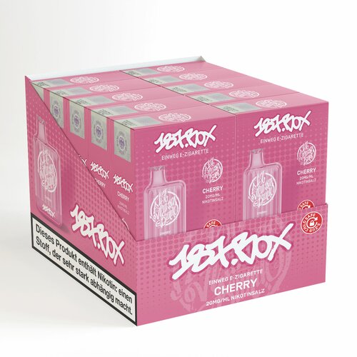 187 Box - Cherry - 20mg/ml (Kindersicherung) // Steuerware
