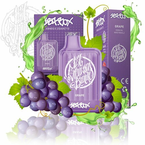 187 Box - Grape - 20mg/ml (Kindersicherung) // Steuerware