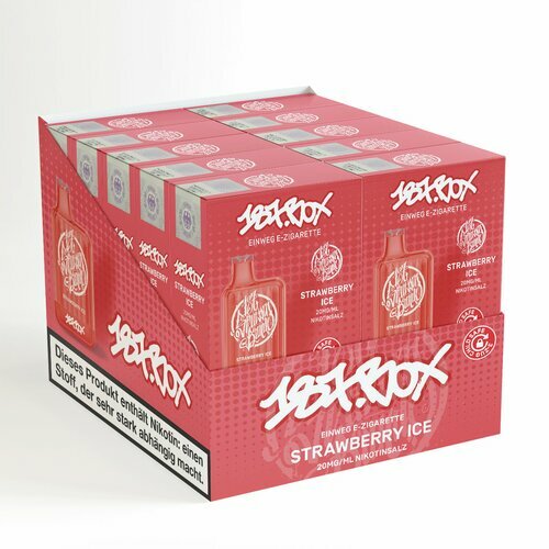 187 Box - Strawberry Ice - 20mg/ml (Kindersicherung) //...