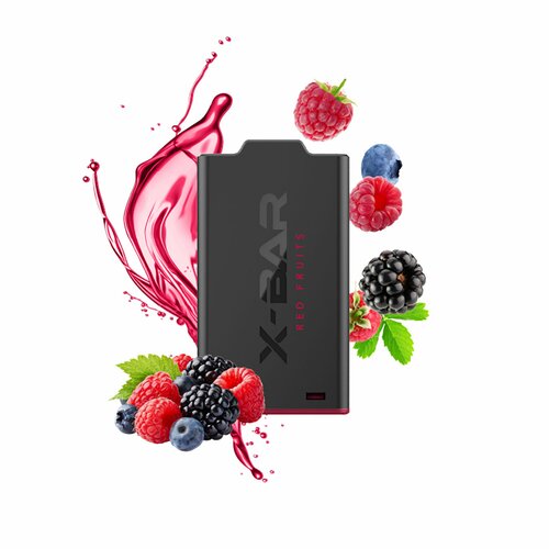 X-Bar - X-Shisha - Pod - Red Fruits (0mg/ml) // German...