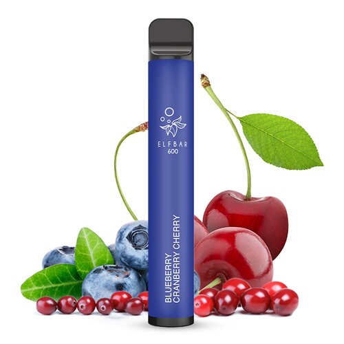 ELF Bar 600 - Blueberry Cranberry Cherry - 20mg/ml // Steuerware