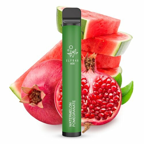 ELF Bar 600 - Watermelon Pomegranate - 20mg/ml (Kindersicherung) // Steuerware