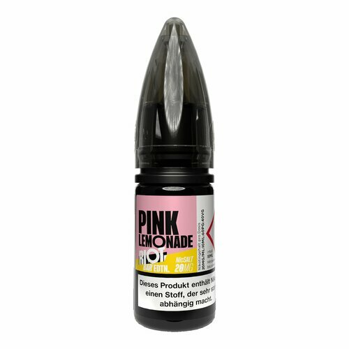 *NEU* Riot Salt - BAR EDTN - Pink Lemonade - Nikotinsalz - 10ml // Steuerware