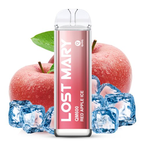 ELF Bar - Lost Mary - QM600 - Red Apple Ice - 20mg/ml // Steuerware