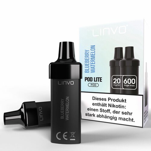 Linvo Lite POD Kit - Prefilled Pods (2 Stück) - Blueberry...
