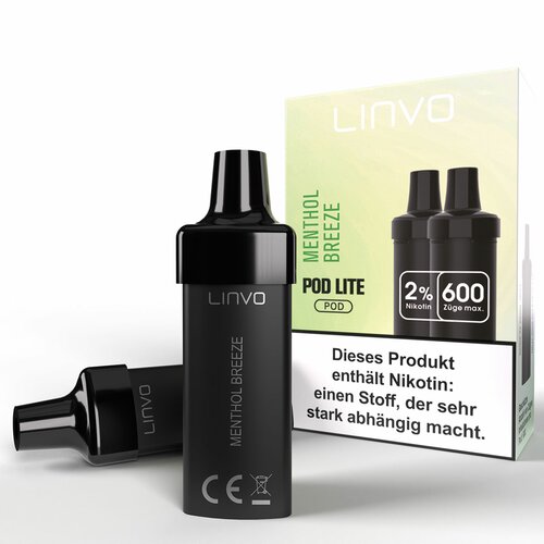 Linvo Lite POD Kit - Prefilled Pods (2 Stück) - Menthol Breeze - 20mg/ml // Steuerware