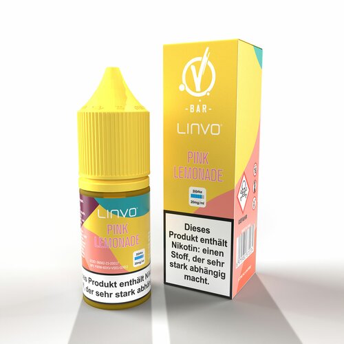 Linvo - Pink Lemonade - 10ml - 20mg/ml - NicSalt //...