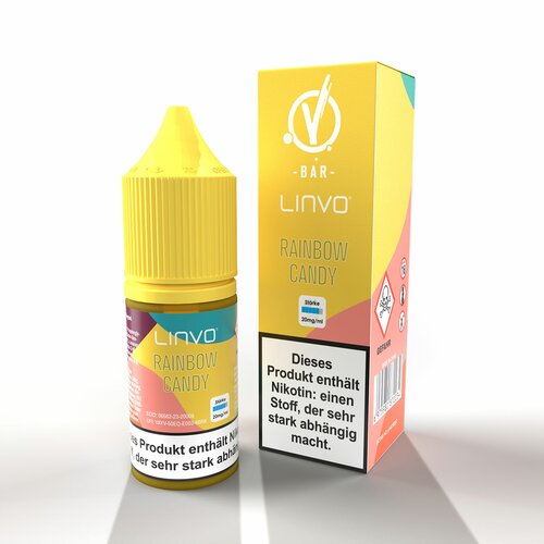 Linvo - Rainbow Candy - 10ml - 20mg/ml - Nikotinsalz //...