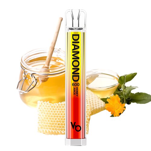 Vapes Bars - Diamond 600 - Honey Juice - 20mg/ml // Steuerware