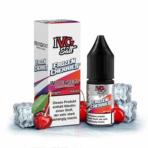 IVG Salt - Frozen Cherries - Nic Salt - 10ml // Steuerware