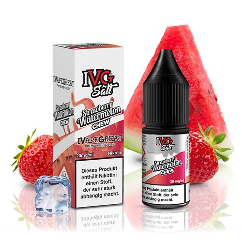 IVG Salt - Strawberry Watermelon Chew - Nic Salt - 10ml // Steuerware