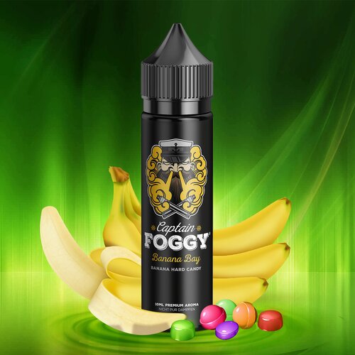 *NEU* Captain Foggy - Banana Bay - 10ml Aroma (Longfill)