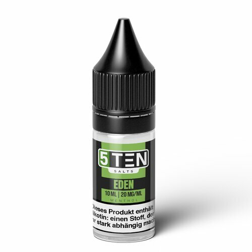 *NEU* 5TEN Salts - Eden - Nikotinsalz - 10ml - 20mg/ml // Steuerware