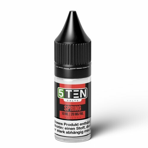5TEN Salts - Spring - Nikotinsalz - 10ml - 20mg/ml // Steuerware