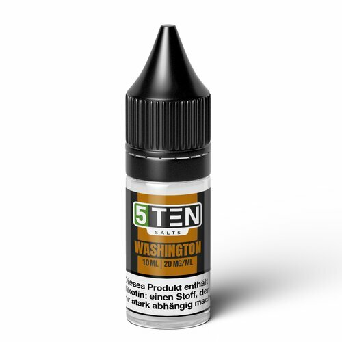 5TEN Salts - Washington - Nikotinsalz - 10ml - 20mg/ml // Steuerware
