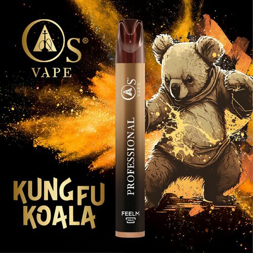 *NEU* OS Vape (Keramik Coil) - Kung Fu Koala - 20mg/ml (Kindersicherung) // Steuerware