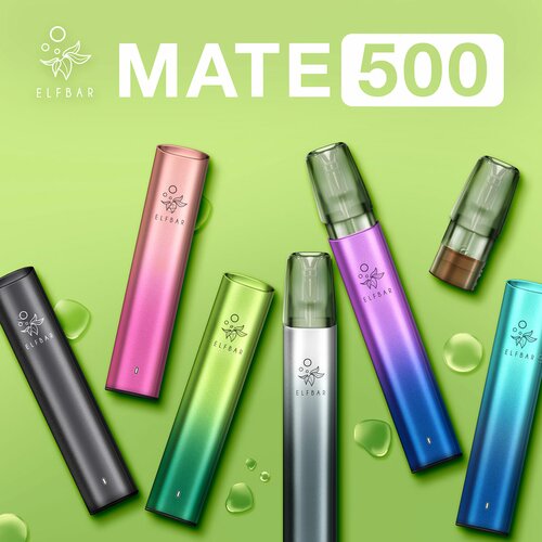 *NEW* ELF Bar - Mate 500 - Battery - (Child Proof)