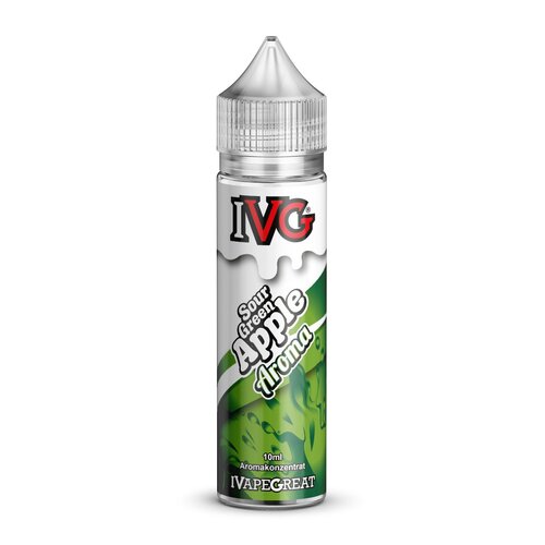 *NEW* IVG - Sour Green Apple - 10ml (Longfill) // German Tax Stamp