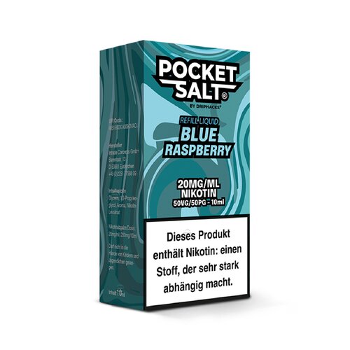 *NEU* Drip Hacks - Pocket Salt - Blue Raspberry - 10ml -...