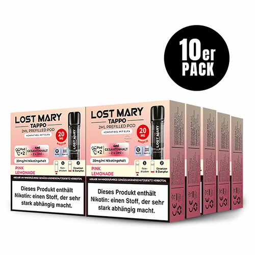 ELF Bar - Lost Mary - TAPPO - Prefilled Pods (2 Stück) - Pink Lemonade - 20mg/ml // German Tax Stamp