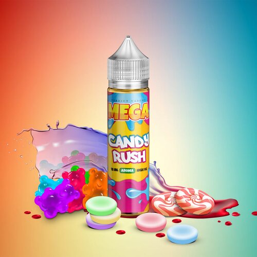 *SALE* MEGA - Candy Rush - 18ml Aroma (Longfill) // MHD 06/22