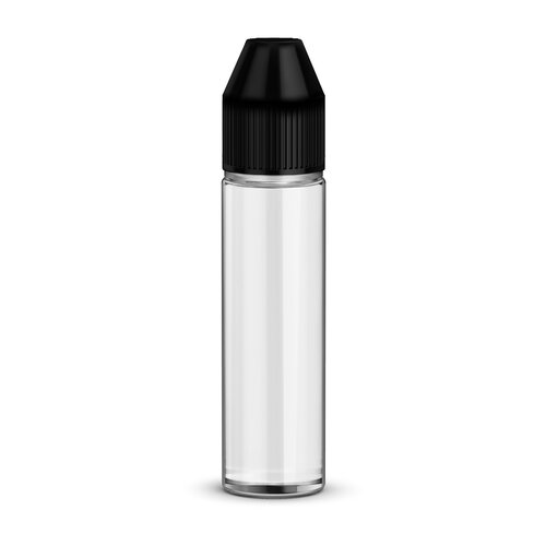 60ml - Capsol bottle with open/close dropper - Black Cap