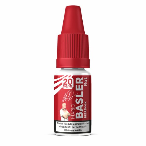 Mario Basler - Rot - Berry Mix - 10ml - 20 mg/ml (hybrid...