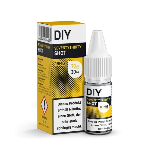 DIY Shot - Seventythirty (70VG/30PG) - 10ml - 18 mg/ml //...