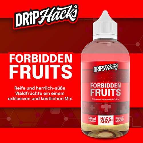 Drip Hacks - Forbidden Fruits - 50ml Aroma (Longfill) // TPD Konform