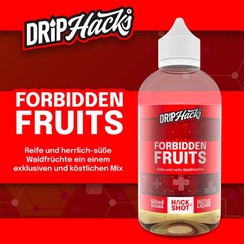 *SALE* Drip Hacks - Forbidden Fruits - 50ml Aroma (Longfill)