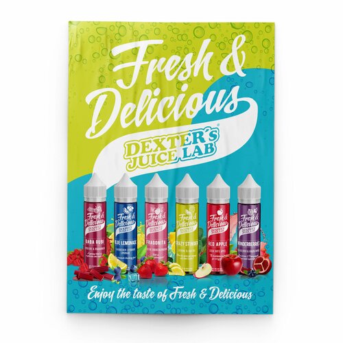 Dexters Juice Lab - Fresh & Delicious - Poster A2