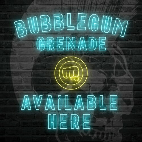 Punk Grenade by Riot Squad - Bubblegum Grenade - 50ml (Shortfill)