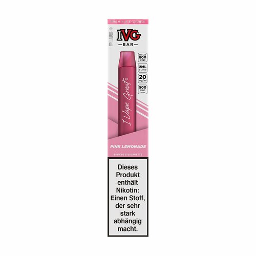 IVG Bar - Pink Lemonade - 20mg/ml // Steuerware