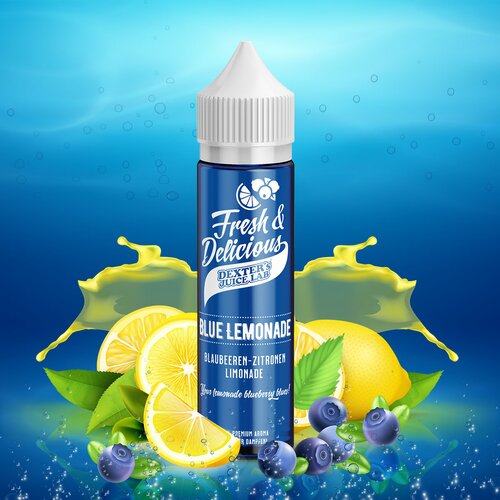 Dexters Juice Lab - Fresh & Delicious - Blue Lemonade - 5ml Aroma (Longfill) // Steuerware
