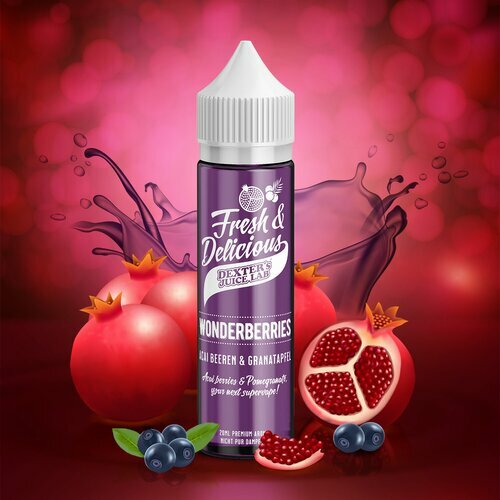 *NEU* Dexters Juice Lab - Fresh & Delicious - Wonderberries - 5ml Aroma (Longfill) // Steuerware